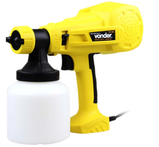 Pistola Elétrica para Pintura 400W - VONDER-PEV400